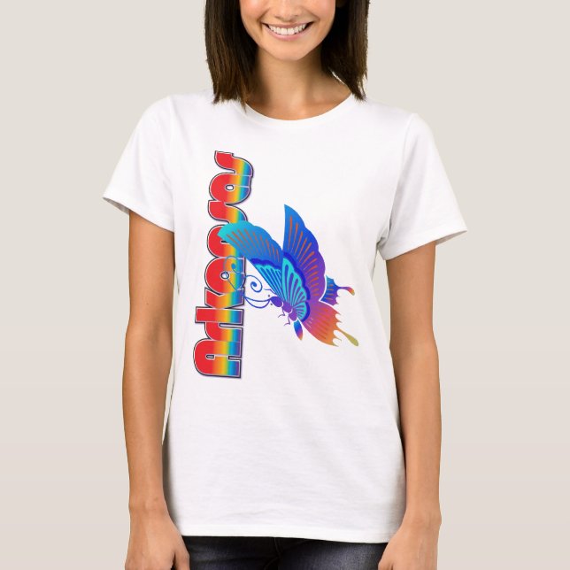 Camisa da borboleta do bauhaus de Arkansas (Frente)