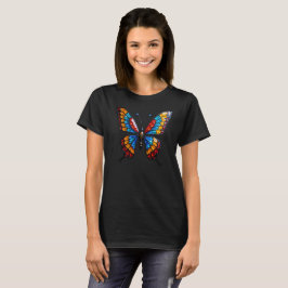 Camisa da borboleta Mosaica biselada
