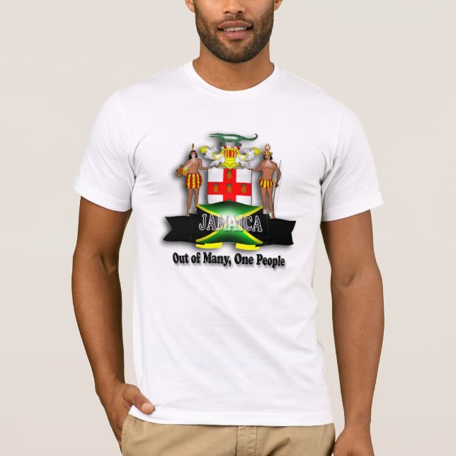 Camisa da brasão de Jamaica (Frente)