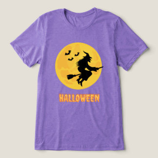 Camisa da Bruxa Voadora de Halloween