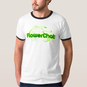 Camisa da campainha de FlowerChat