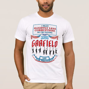Camisa da campanha de James Garfield 1880 (homens)