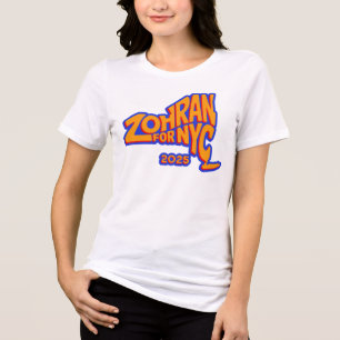 Camisa da Campanha Zohran 2025 Nova York
