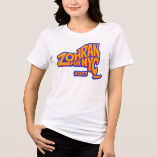 Camisa da Campanha Zohran 2025 Nova York