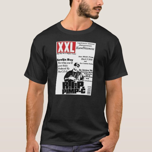 Camisa da capa de revista de XXL (Frente)