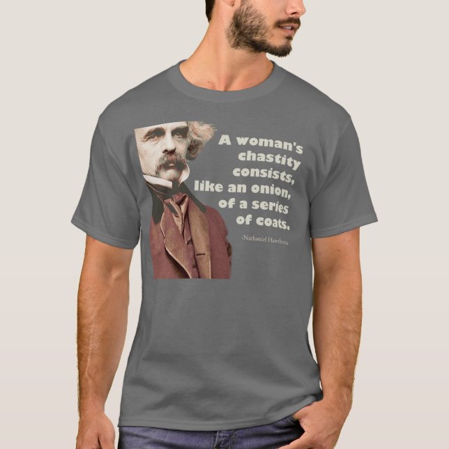 Camisa da castidade de Nathaniel Hawthorne (Frente)