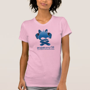 Camisa da chama do LA 2008 do acampamento de