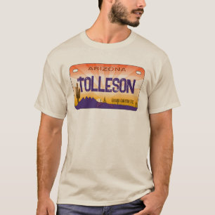 Camisa da chapa de matrícula da Arizona Tolleson