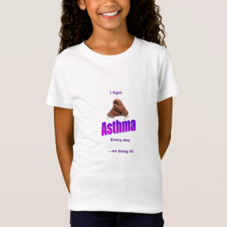 Camisa da consciência da asma da criança