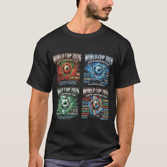 Camisa da Copa América de Futebol 2026 (Frente)