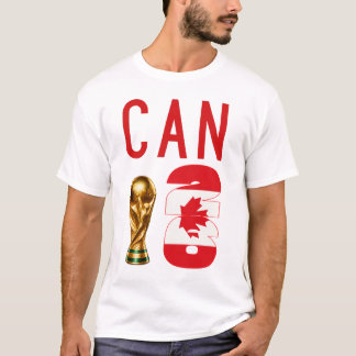Camisa da Copa do Mundo Canadá 2026 Nome Personali
