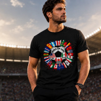 Camisa da Copa do Mundo de 2026 | EUA Canadá Méxic