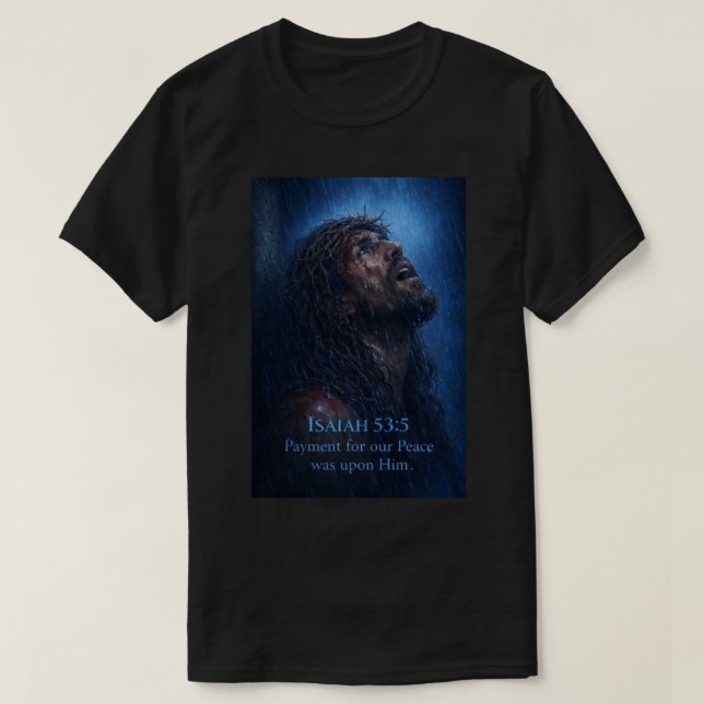 Camisa da Coroa de Espinhos (Frente do Design)