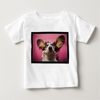 Camisa da criança da cara do Basset