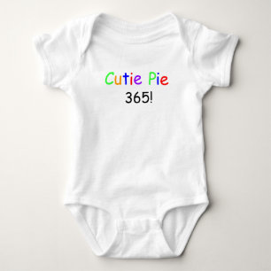 Camisa da criança da torta 365 de Cutie do