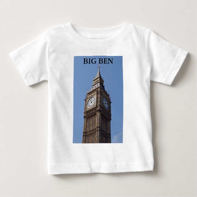 Camisa da criança de BIG BEN (Frente)