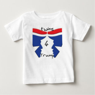 Camisa da criança de Twins4Trump