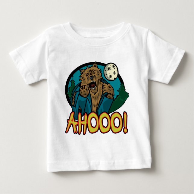 Camisa da criança do homem-lobo (Frente)