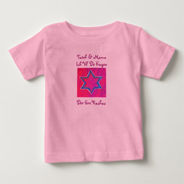 Camisa da criança do Passover (Frente)