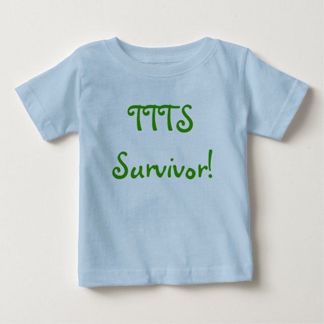 Camisa da criança do sobrevivente de TTTS (Frente)