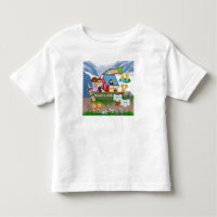 Camisa da criança T da arca de Noah
