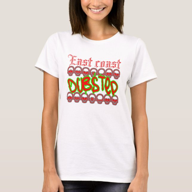 Camisa da dança D das meninas da costa leste de (Frente)
