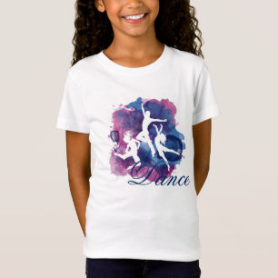 Camisa da dança das meninas
