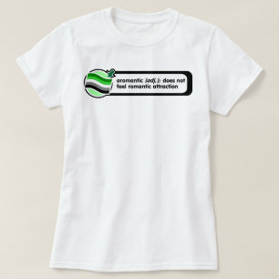 Camisa da definição do Pop-Acima de Aromantic