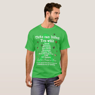 Camisa da doença de Lyme & da consciência das