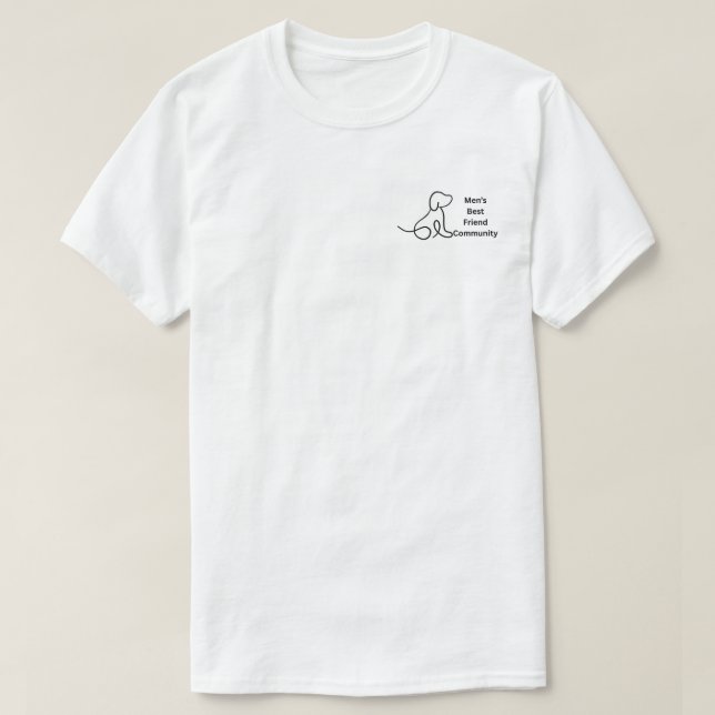 Camisa da empresa de cachorro (Frente do Design)