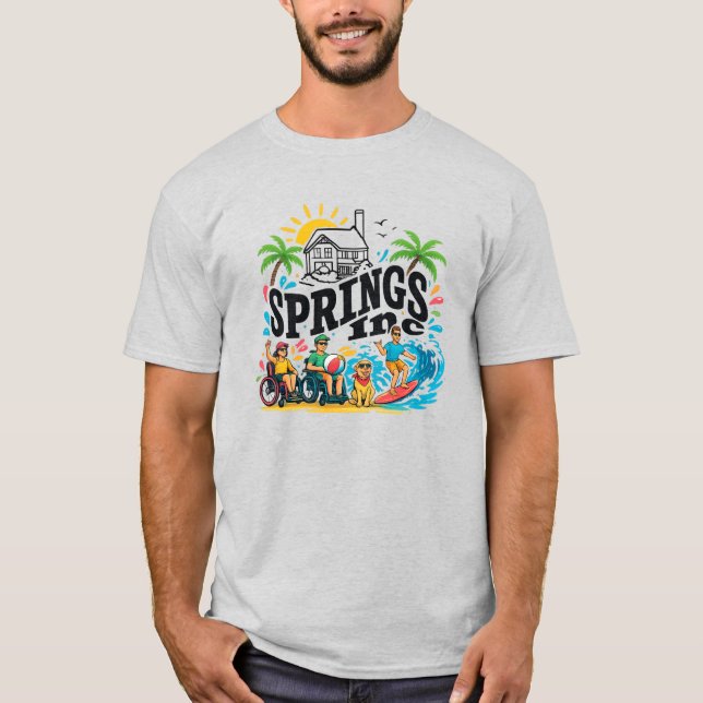 Camisa da Empresa Spring Inc - Camiseta de Funcion (Frente)