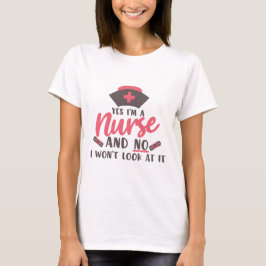 Camisa da enfermeira, enfermeira, presente para