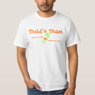 Camisa da equipe da esclerose múltipla