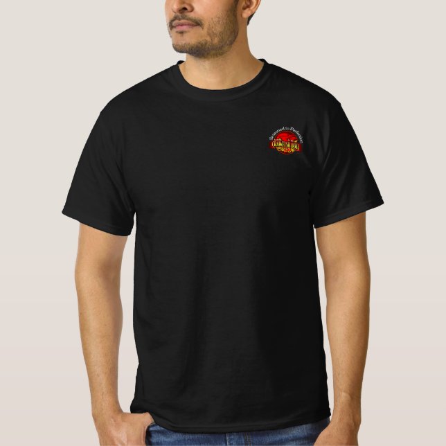 Camisa da Equipe de Boil de Lagostim Temperada à P (Frente)