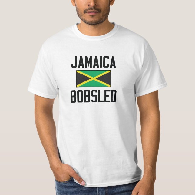 Camisa da equipe do Bobsled de Jamaica (Frente)