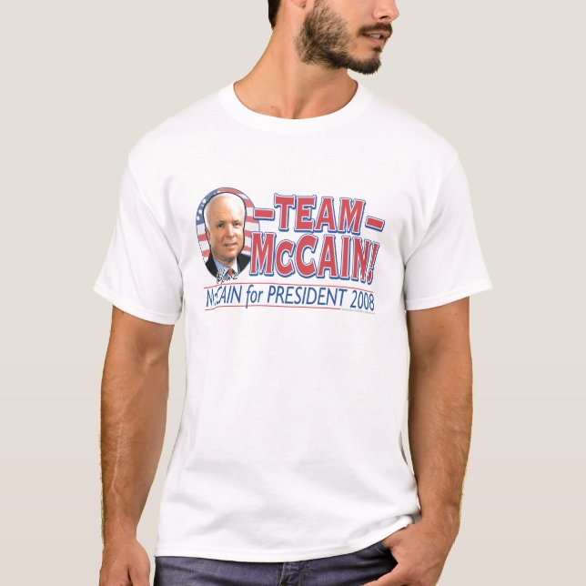 Camisa da Equipe McCain (Frente)