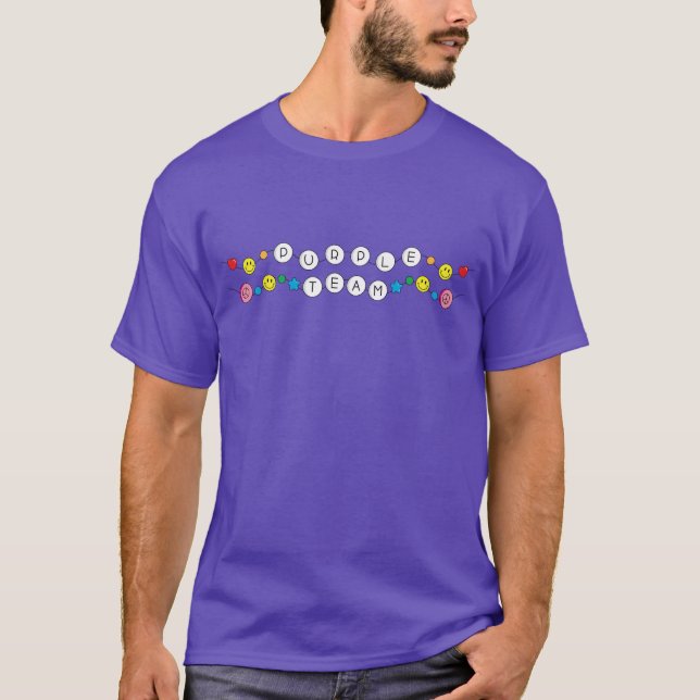 Camisa da Equipe Puro da Guerra de Cores (Frente)