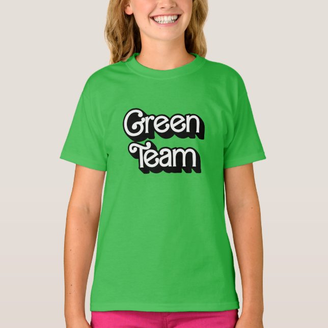 Camisa da Equipe Verde de Guerra Coriosa (Frente)