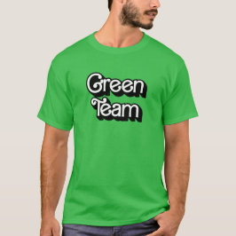 Camisa da Equipe Verde de Guerra Coriosa