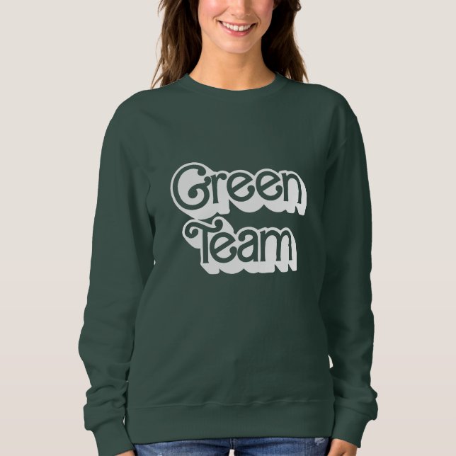 Camisa da Equipe Verde de Guerra Coriosa (Frente)
