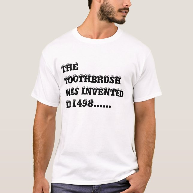 Camisa da escova de dentes do fato de divertimento (Frente)