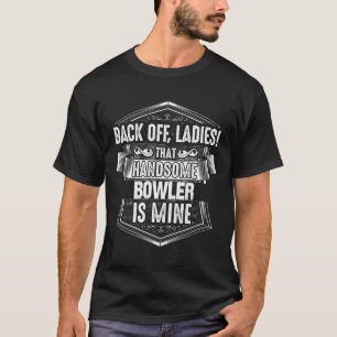 Camisa da Esposa de Jogador de Boliche