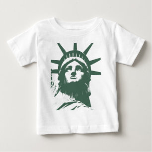 Camisa da estátua da liberdade da camisa de New