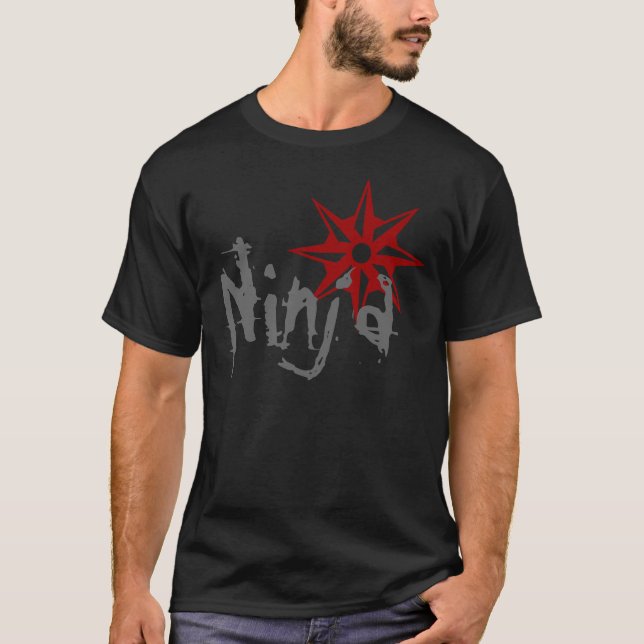 Camisa da estrela de Ninja (Frente)