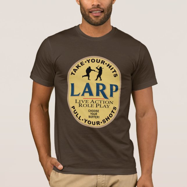 Camisa da etiqueta de Larp (Frente)