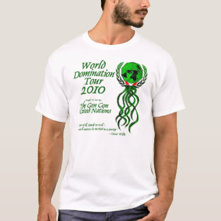 Camisa da excursão da dominação do mundo do UN do