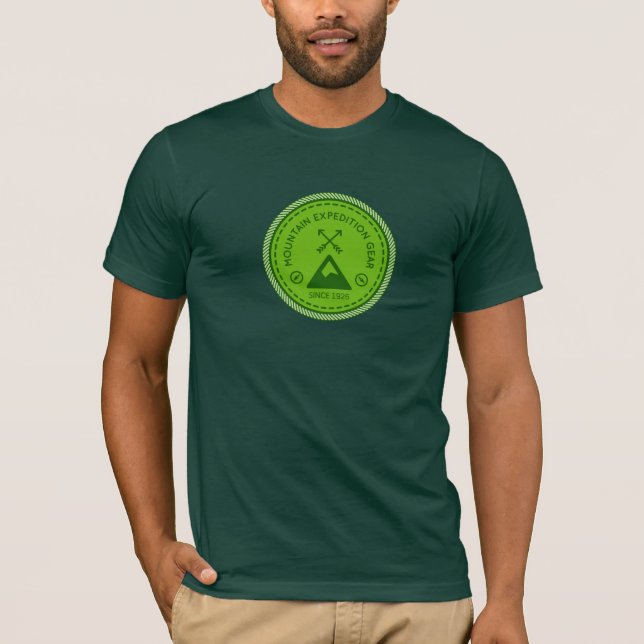 Camisa da expedição da montanha (Frente)