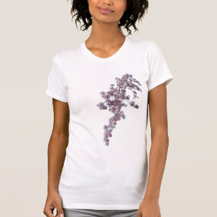 Camisa da flor de cerejeira
