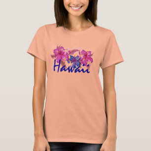 Camisa da flor do hibiscus de Havaí