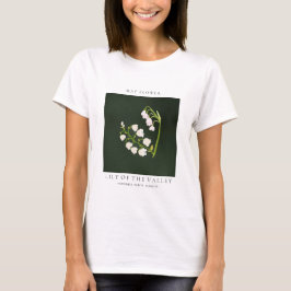 Camisa da Flor do Mês de Nascimento de Maio